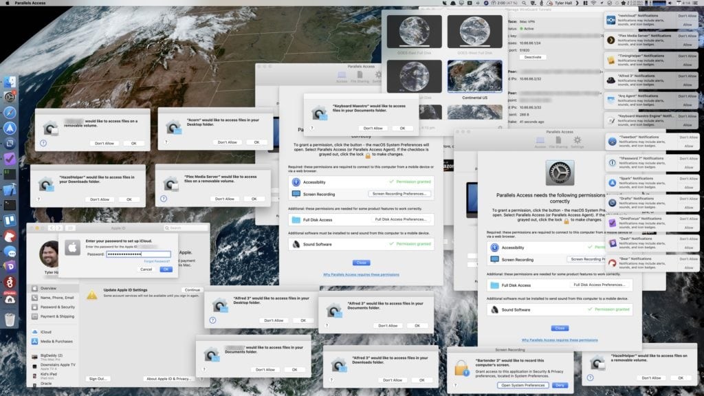 macOS Catalina First-run Experience Screenshot