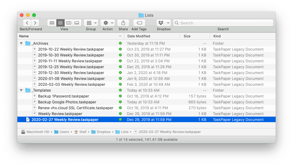 foldingtext vs taskpaper